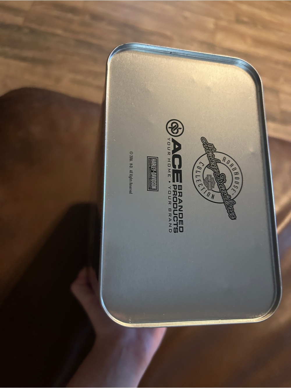 Harley-Davidson Metal Storage Container - Picture 4 of 4